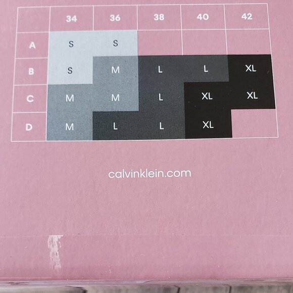 NWT - Calvin Klein Women's Wirefree Bra, 2-pack – Size S - Picture 2 of 2